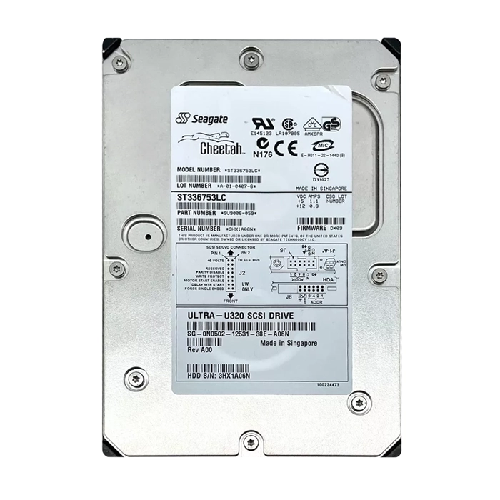Dell N0502 | 36.4GB 15000RPM Ultra320 SCSI 80-Pin 3.5-Inch Hard Drive Refurbished - Dell refurbished available on Gotodirect