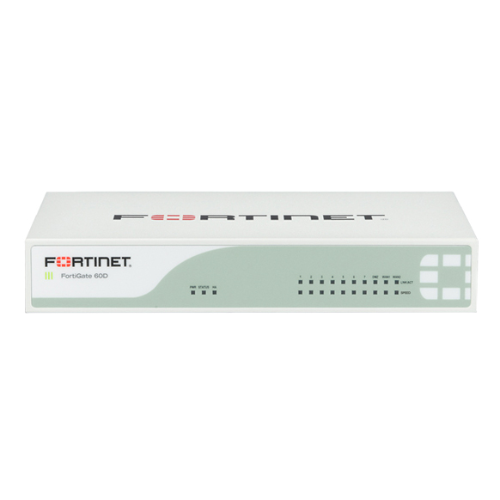 Fortinet FG-60D | FortiGate 60D 7 x RJ45 Ports 1000Base-T 2 x RJ-45 WAN Ports 1000Base-T Desktop Network Security Firewall Refurbished - Fortinet refurbished available on Gotodirect