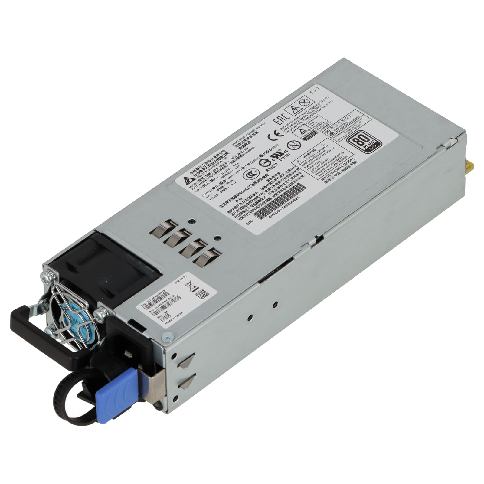 Mellanox MTEF-PSF-AC-A | 460-Watts 100-240V AC 80-Plus Gold Power Supply for SB7790 Refurbished -  refurbished available on Gotodirect