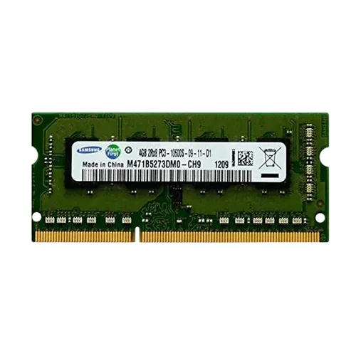 Samsung M471B5273DM0-CH9 | 4GB DDR3-1333MHz PC3-10600 Non-ECC Unbuffered SODIMM CL9 2Rx8 1.5V 204-Pin Memory Module Refurbished - Samsung refurbished available on Gotodirect