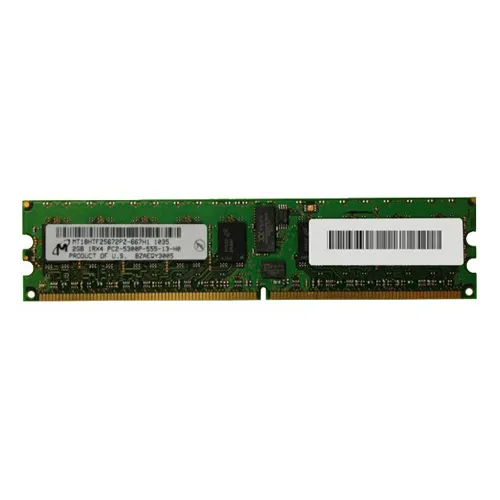 Buy Micron MT18HTF25672PZ-667H1 | 2GB DDR2-667MHz PC2-5300 ECC Registered RDIMM CL5 1Rx4 1.8V 240-Pin Memory Module Refurbished - $111.85 Micron MT18HTF25672PZ-667H1 | 2GB DDR2-667MHz PC2-5300 ECC Registered RDIMM CL5 1Rx4 1.8V 240-Pin Memory Module Refurbished - refurbished available on Gotodirect