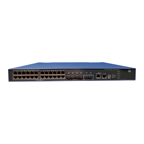 HP JG311-61101 | FlexNetwork 5500 Series 5500-24G-4SFP 24 x RJ-45 Ports 10/100/1000Base-T + 4 x SFP Ports + 2 x SFP+ Ports Layer 3 Managed Rack-mountable Gigabit Ethernet Network Switch Refurbished - Hewlett-Packard (ou HP en abrégé) refurbished available on Gotodirect