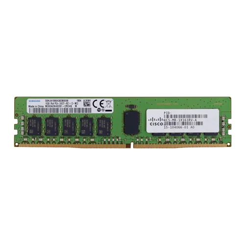 Cisco UCS-MR-1X161RV-A | 16GB DDR4-2400MHz PC4-19200 ECC Registered RDIMM CL17 1Rx4 1.2V 288-Pin Memory Module Refurbished - Cisco Systems Inc. refurbished available on Gotodirect