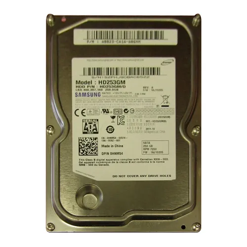 Dell HNM54 | 250GB 7200RPM SATA 3Gb/s 16MB Cache 3.5-Inch Hard Drive Refurbished - Dell refurbished available on Gotodirect
