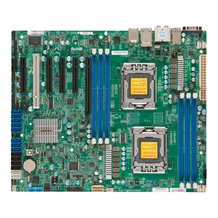 Supermicro X9DAL-3-O | X9DAL-3 Socket LGA1356 Intel C606 Chipset ATX System Board (Motherboard) Supports 2x Xeon E5-2400 v2 Series DDR3 6x DIMM Refurbished -  refurbished available on Gotodirect