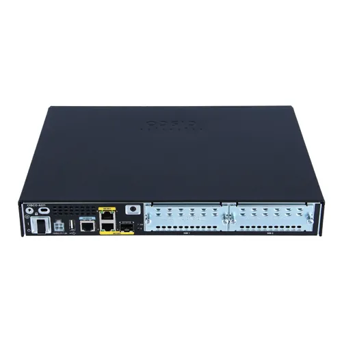Cisco ISR4221-AX/K9 | 4000 Series 4221 2 x Ports 1000Base-T + 1 x Port SFP (mini-GIBIC) 1U Rack-mountable Integrated Services Router Refurbished - Cisco Systems Inc. refurbished available on Gotodirect