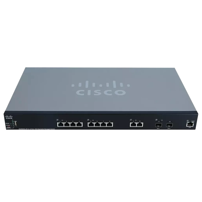 Cisco SG350XG-2F10-K9-NA | Small Business 350X Series SG350XG-2F10 10 x Ports SFP+ 10GBase-T + 2 x Ports SFP+ Stackable Rack-mountable Layer 3 Managed Gigabit Ethernet Network Switch Refurbished - Cisco Systems Inc. refurbished available on Gotodirect