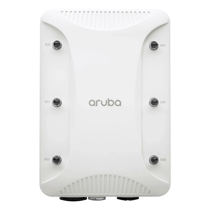 HP JZ152A | Aruba 318 Series AP-318 IEEE 802.11n/ac 5GHz 1733Mbit/s 1 x Port PoE 1000Base-T + 1 x Port SFP 6 x External Antennas Wireless Access Point Refurbished - Hewlett-Packard (ou HP en abrégé) refurbished available on Gotodirect