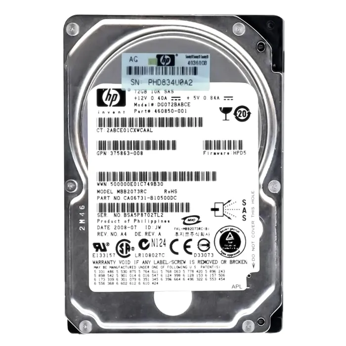 Fujitsu CA06731-B10500DC | 72GB 10000RPM SAS 3GB/s 16MB Cache 2.5-inch Hard Drive Refurbished - Fujitsu refurbished available on Gotodirect