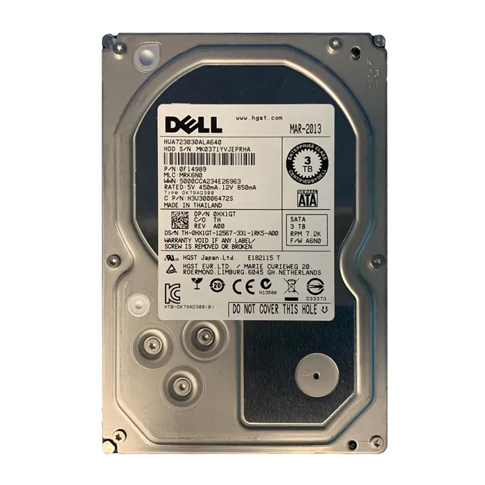 HGST HUA723030ALA640 | Ultrastar 7K3000 Series 3TB 7200RPM SATA 6Gb/s 64MB Cache 512e 3.5-inch Enterprise Hard Drive Refurbished - HGST (a subsidiary of Western Digital) refurbished available on Gotodirect
