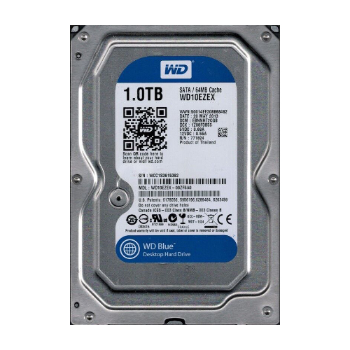 Western Digital WD10EZEX-00ZF5A0 | Blue 1TB 3.5-inch 6GB/s SATA 7200RPM 64MB Cache Desktop Hard Drive Refurbished - Western Digital refurbished available on Gotodirect
