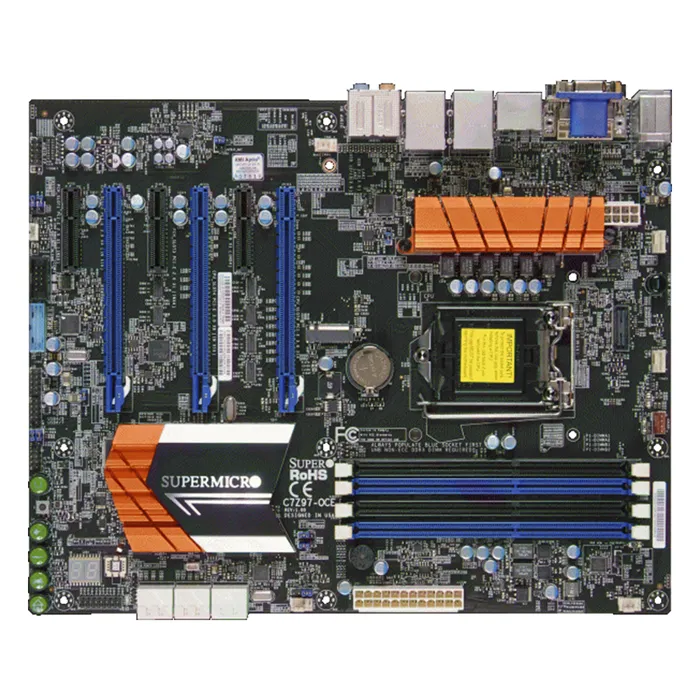 Buy Supermicro MBDC7Z97OCEO | C7Z97-OCE Socket LGA1150 Intel Z97 Chipset 4th Generation Core i7 / i5 / i3 Processors Support DDR4 4x DIMM 4x SATA3 6.0Gb Refurbished - $614.40 Supermicro MBDC7Z97OCEO | C7Z97-OCE Socket LGA1150 Intel Z97 Chipset 4th Generation Core i7 / i5 / i3 Processors Support DDR4 4x DIMM 4x SATA3 6.0Gb Refurbished - refurbished available on Gotodirect