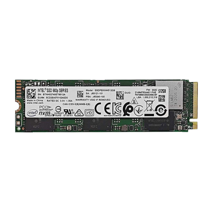 Buy Intel SSDPEKNW512G801 | 660p Series 512GB Quad-Level Cell PCI Express NVMe 3.0 x4 3D NAND M.2 2280 Solid State Drive Refurbished - $207.67 Intel SSDPEKNW512G801 | 660p Series 512GB Quad-Level Cell PCI Express NVMe 3.0 x4 3D NAND M.2 2280 Solid State Drive Refurbished - Intel refurbished available on Gotodirect