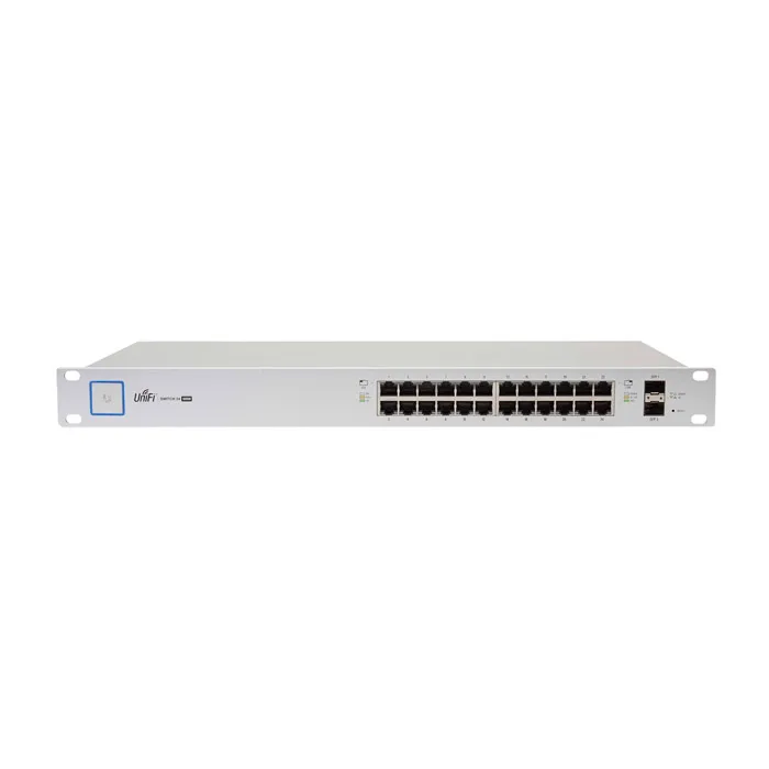 Ubiquiti US-24-500W | 24-Ports Gigabit Ethernet PoE+ 24V Passive 500W PoE RJ-45 2x 1GbE SFP Layer 2 Switch Refurbished - Ubiquiti refurbished available on Gotodirect