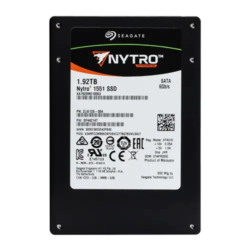 Seagate XA1920ME10063 | Nytro 1551 1.92TB Triple-Level Cell SATA 6Gb/s 2.5-Inch Solid State Drive Refurbished - Seagate refurbished available on Gotodirect