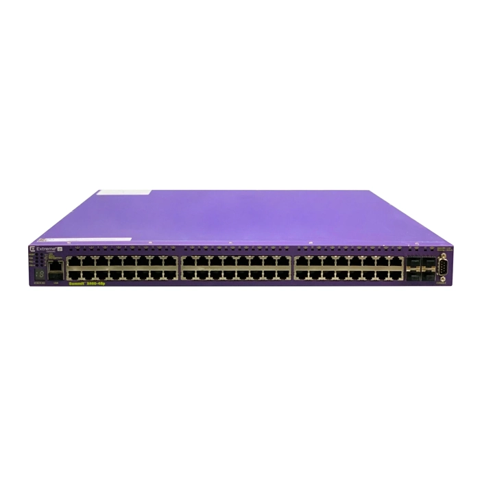 Extreme Networks X460-48P | Summit X460-48p series 48 10/100/1000BASE-T PoE SFP Switch Refurbished -  refurbished available on Gotodirect