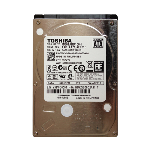 Dell 057CV5 | 1TB 5400RPM SATA 6Gb/s 64MB Cache 2.5-Inch Hard Drive Refurbished - Dell refurbished available on Gotodirect