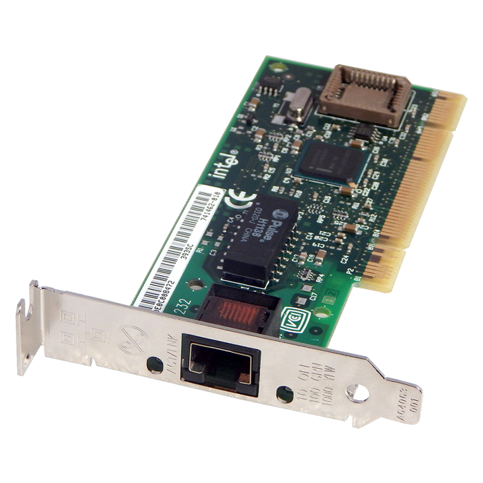 Intel 741462010 | PRO/100+ Single-Port RJ-45 100Mbps 10Base-T/100Base-TX Fast Ethernet PCI Desktop Network Adapter Refurbished - Intel refurbished available on Gotodirect