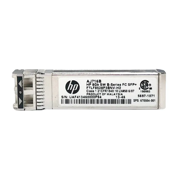 HP 5697-1071 | B-Series 8Gb/s Short Wave Fibre Channel SFP+ Transceiver Module Refurbished - Hewlett-Packard (ou HP en abrégé) refurbished available on Gotodirect