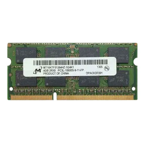 Micron MT16KTF51264HZ-1G4K1 | 4GB DDR3-1333MHz PC3-10600 Non-ECC Unbuffered SODIMM CL9 2Rx8 1.35V 204-Pin Memory Module Refurbished -  refurbished available on Gotodirect