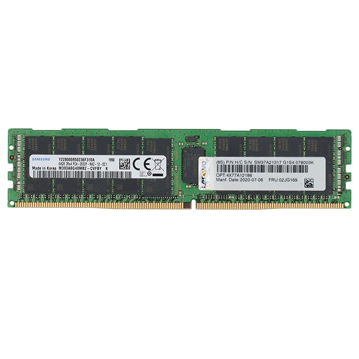 Lenovo SM37A21317 | 64GB DDR4-2933MHz PC4-23400 ECC Registered RDIMM CL21 2Rx4 1.2V 288-Pin Memory Module Refurbished - Lenovo refurbished available on Gotodirect
