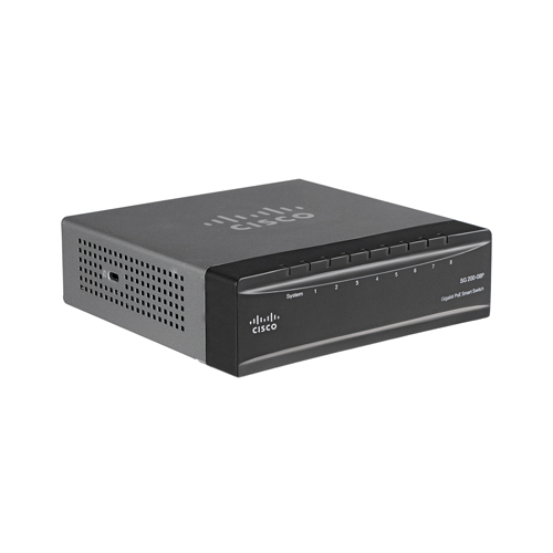 Cisco SLM2008PT-NA | 200 SG200-08P 4 x Ports PoE 1000Base-T + 4 x Ports GBE Layer 2 Managed Gigabit Ethernet Smart Network Switch Refurbished - Cisco Systems Inc. refurbished available on Gotodirect