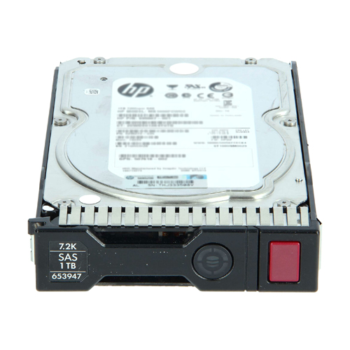 HP 653947-001 | 1TB 7200RPM SAS 6Gb/s LFF Hot-Pluggable 3.5-inch Midline Hard Drive for Gen8/9 ProLiant Server Refurbished - Hewlett-Packard (ou HP en abrégé) refurbished available on Gotodirect