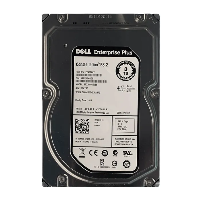 Seagate ST33000650SS | Constellation ES.2 Series 3TB 7200RPM SAS 6Gb/s 64MB Cache (CE) 3.5-Inch Hard Drive Refurbished - Seagate refurbished available on Gotodirect