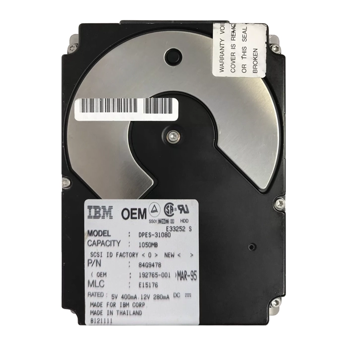 IBM 84G9478 | 1GB 5400RPM Ultra SCSI 512KB Cache 3.5-Inch Hard Drive Refurbished -  refurbished available on Gotodirect