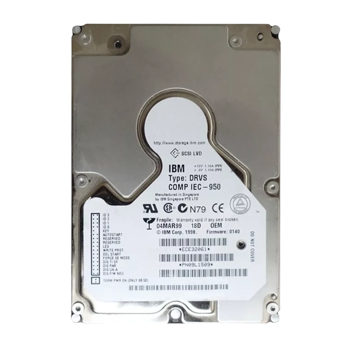 Buy IBM 09L1509 | 18.2GB 10000RPM Ultra SCSI 80-Pin 8MB Cache 3.5-inch Hard Drive Refurbished - $210.00 IBM 09L1509 | 18.2GB 10000RPM Ultra SCSI 80-Pin 8MB Cache 3.5-inch Hard Drive Refurbished - refurbished available on Gotodirect