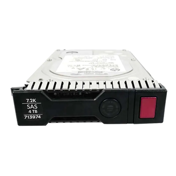 HP 713974-001 | 4TB 7200RPM SAS 6Gb/s Hot-Pluggable 3.5-Inch Midline Hard Drive for G9 ProLiant Servers Refurbished - Hewlett-Packard (ou HP en abrégé) refurbished available on Gotodirect