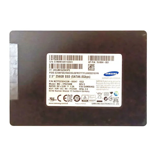 Samsung MZ-7PD256M | SM841 Series 256GB Multi-Level-Cell SATA 6Gb/s 7mm 2.5-Inch Solid State Drive Refurbished - Samsung refurbished available on Gotodirect