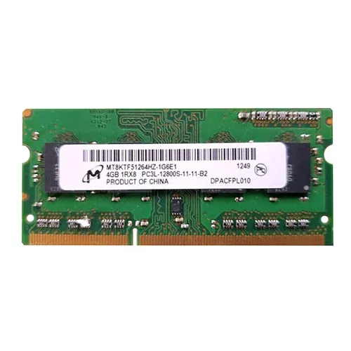 Buy Micron MT8KTF51264HZ-1G6E1 | 4GB DDR3-1600MHz PC3-12800 Non-ECC Unbuffered SODIMM CL11 1Rx8 1.35V 204-Pin Memory Module Refurbished - $138.05 Micron MT8KTF51264HZ-1G6E1 | 4GB DDR3-1600MHz PC3-12800 Non-ECC Unbuffered SODIMM CL11 1Rx8 1.35V 204-Pin Memory Module Refurbished - refurbished available on Gotodirect