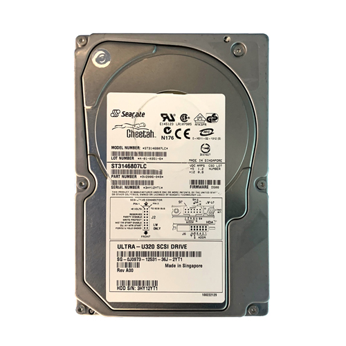 Dell 0J0973 | 146GB 10000RPM Ultra320 SCSI Hot-Pluggable 8MB Cache 3.5-Inch Hard Drive for PowerEdge Server & PowerVault Storage Array Refurbished - Dell refurbished available on Gotodirect