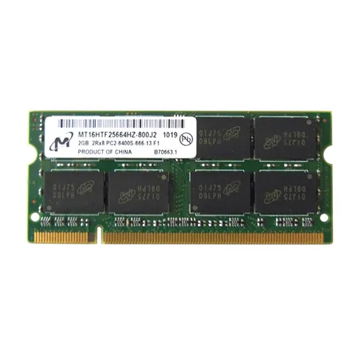 Micron MT16HTF25664HZ-800J2 | 2GB DDR2-800MHz PC2-6400 Non-ECC Unbuffered SODIMM CL6 2Rx8 1.8V 200-Pin Memory Module Refurbished -  refurbished available on Gotodirect