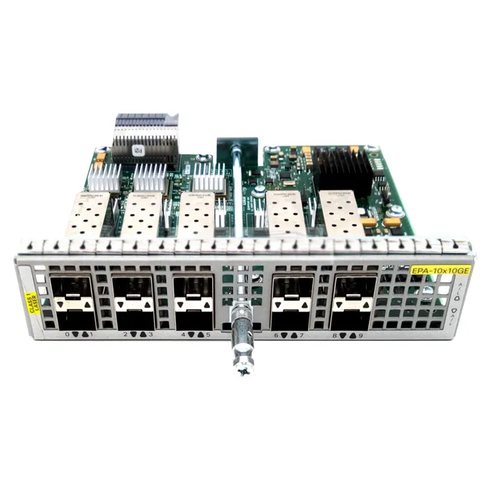 Cisco EPA-10X10GE | 10 x SFP+ Ports 10GBase-X Adapter Gigabit Ethernet Expansion module for ASR1000 Series Routers Refurbished - Cisco Systems Inc. refurbished available on Gotodirect