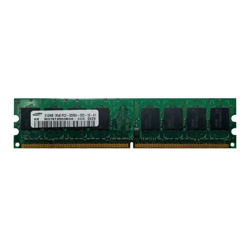 Samsung M378T6553BG0-CCC | 512MB DDR2-400MHz PC2-3200 Non-ECC Unbuffered UDIMM CL3 1Rx8 1.8V 240-Pin Memory Module Refurbished - Samsung refurbished available on Gotodirect