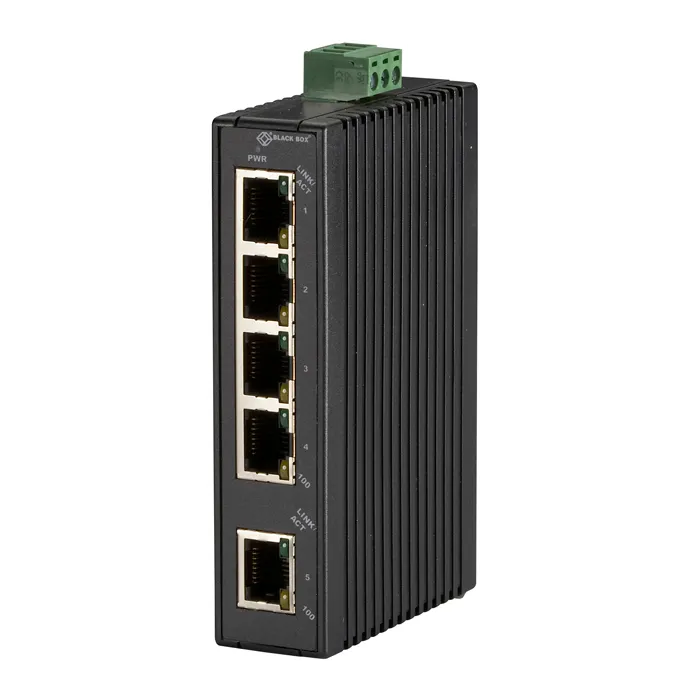 Buy Black Box LBH120A-H | LBH120 Series 5 x Ports 10/100Base-T Layer 2 Fast Ethernet Hardened Temperature Switch Refurbished - $326.28 Black Box LBH120A-H | LBH120 Series 5 x Ports 10/100Base-T Layer 2 Fast Ethernet Hardened Temperature Switch Refurbished - refurbished available on Gotodirect