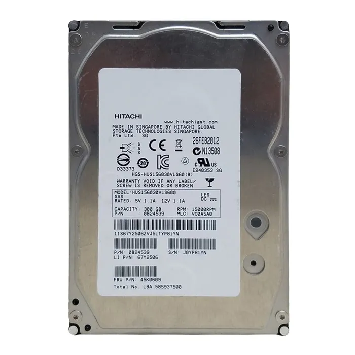 Hitachi 0B24539 | Ultrastar 15K600 Series 300GB 15000RPM SAS 6Gb/s 64MB Cache 3.5-Inch Hard Drive Refurbished -  refurbished available on Gotodirect