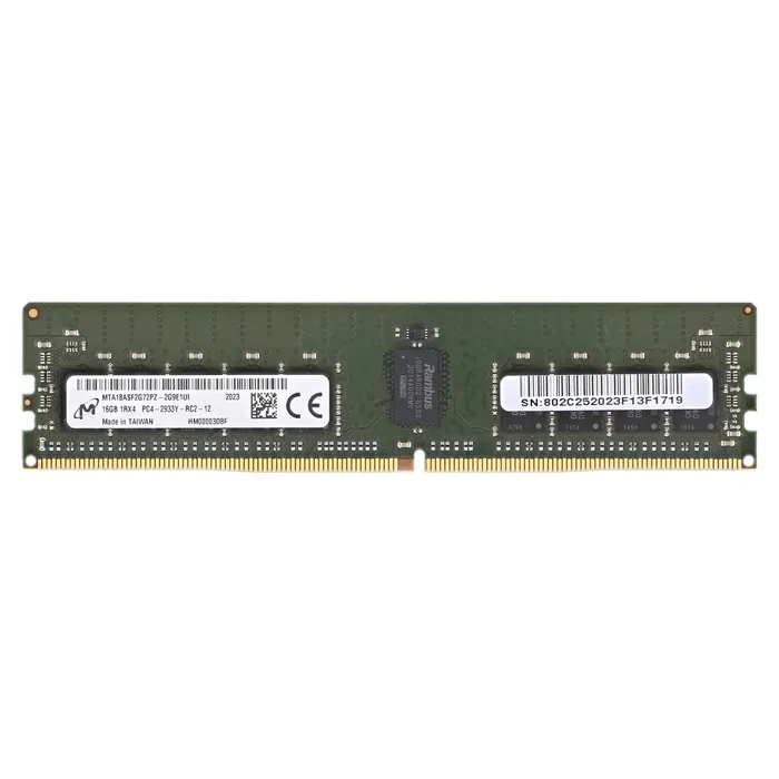 Micron MTA18ASF2G72PZ-2G9E1UI | 16GB DDR4-2933MHz PC4-23400 ECC Registered RDIMM CL21 1Rx4 1.2V 288-Pin Memory Module Refurbished -  refurbished available on Gotodirect