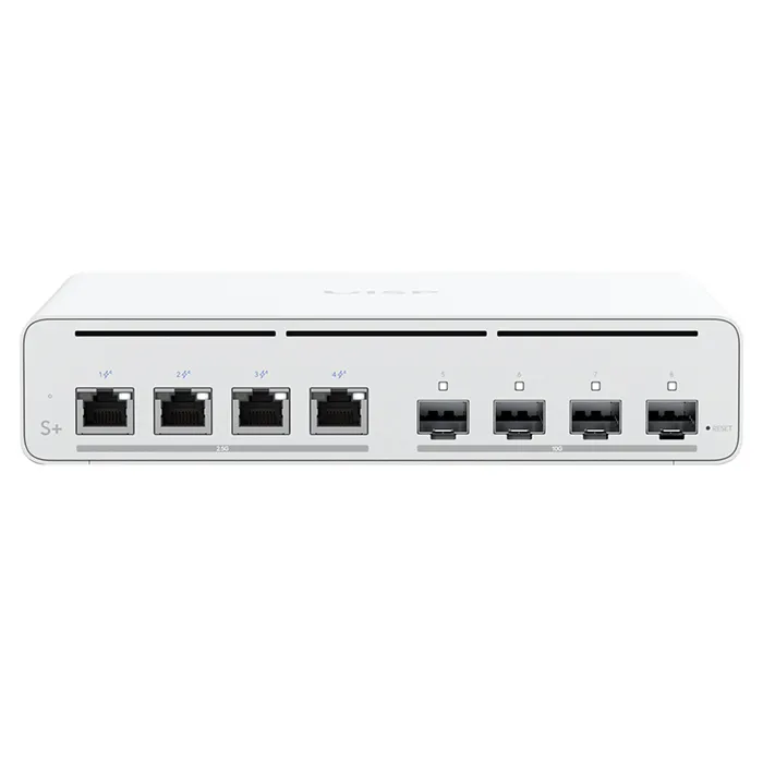 Ubiquiti UISP-S-PLUS | UISP 4x 2.5GbE RJ45 PoE Ports & 4x 10G SFP+ Ports Switch Refurbished - Ubiquiti refurbished available on Gotodirect