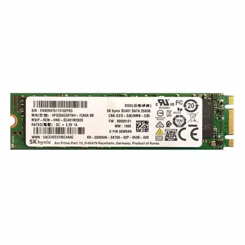 Dell 0WX4N | 256GB Multi-Level Cell SATA 6Gb/s M.2 2280 Solid State Drive Refurbished - Dell refurbished available on Gotodirect