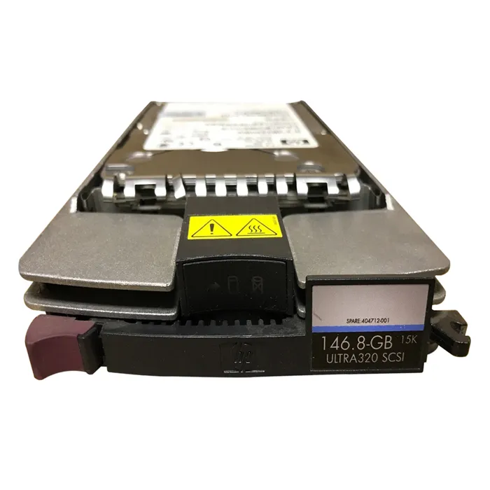 HP 404712-001 | 146GB 15000RPM Ultra 320 SCSI Hot Pluggable LVD 80-Pin 3.5-Inch Hard Drive Refurbished - Hewlett-Packard (ou HP en abrégé) refurbished available on Gotodirect