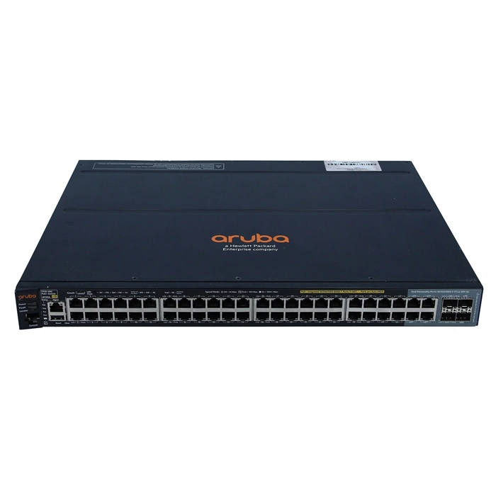 HP J9836A | Aruba 2920 Series 2920-48G-PoE+ 740W 44 x RJ-45 10/100/1000Base-T and 4 x Dual Personality SFP Ports + 2 x Expansion Module Layer 3 Managed Stackable Gigabit Ethernet Network Switch Refurbished - Hewlett-Packard (ou HP en abrégé) refurbished available on Gotodirect