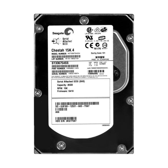 Dell 0J8189 | 36GB 15000RPM SAS 3Gb/s Hot-Pluggable 8MB Cache 3.5-Inch Hard Drive for PowerEdge Server & PowerVault Storage Array Refurbished - Dell refurbished available on Gotodirect