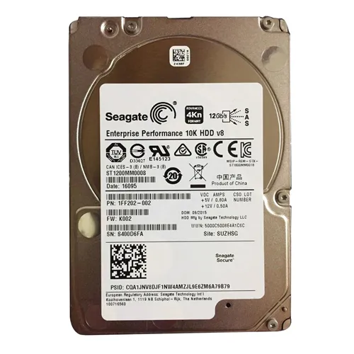 Seagate ST1200MM0008 | Enterprise Performance 10K.8 1.2TB 10000RPM SAS 12Gb/s 128MB Cache (4Kn) 2.5-Inch Hard Drive Refurbished - Seagate refurbished available on Gotodirect