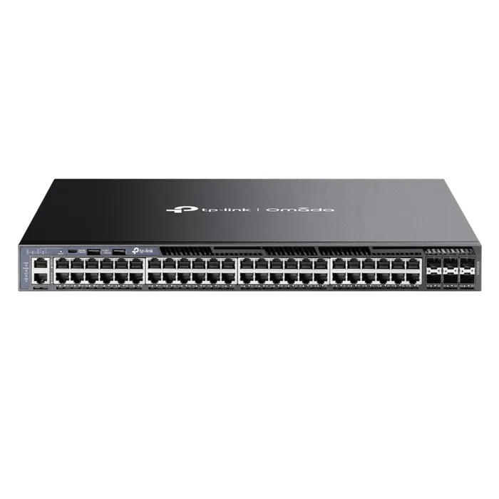 TP-LINK SG6654X | Omada 48-Port Gigabit Stackable L3 Managed Switch with 6 10G Slots Refurbished - TP-Link refurbished available on Gotodirect