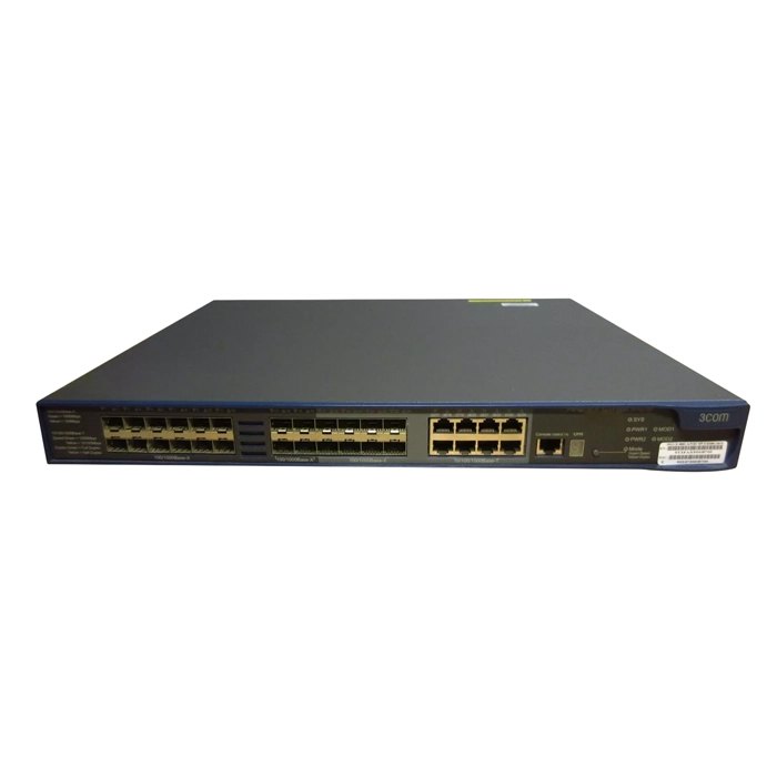3Com 3CRS48G-24S-91 | 4800G SFP 24 x Ports 10/100/1000Base-T + 8 x SFP (mini-GBIC) Layer 4 Managed Stackable Gigabit Ethernet Switch Refurbished -  refurbished available on Gotodirect