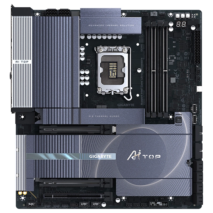 Gigabyte Z890-AI-TOP | Intel Z890 Chipset Socket LGA1851 Extended ATX Desktop Motherboard Refurbished - Gigabyte refurbished available on Gotodirect