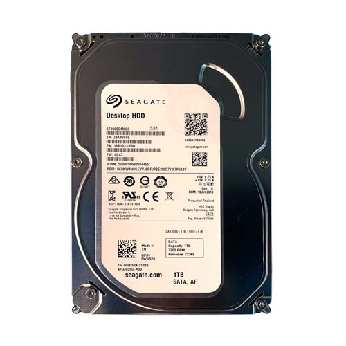 Dell 0WN524 | 1TB 7200RPM SATA 6Gb/s Hot-Swappable (512n) 3.5-Inch Hard Drive for PowerEdge Server & PowerVault Storage Array Refurbished - Dell refurbished available on Gotodirect